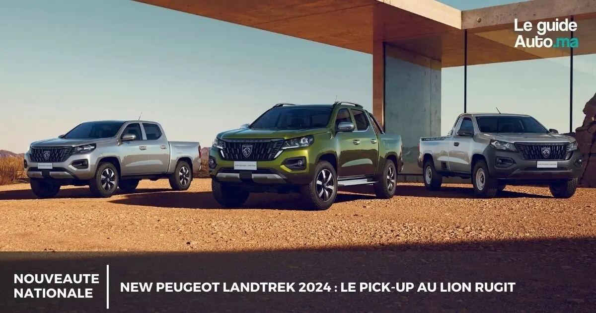 New Peugeot Landtrek Le Pick Up Au Lion Rugit